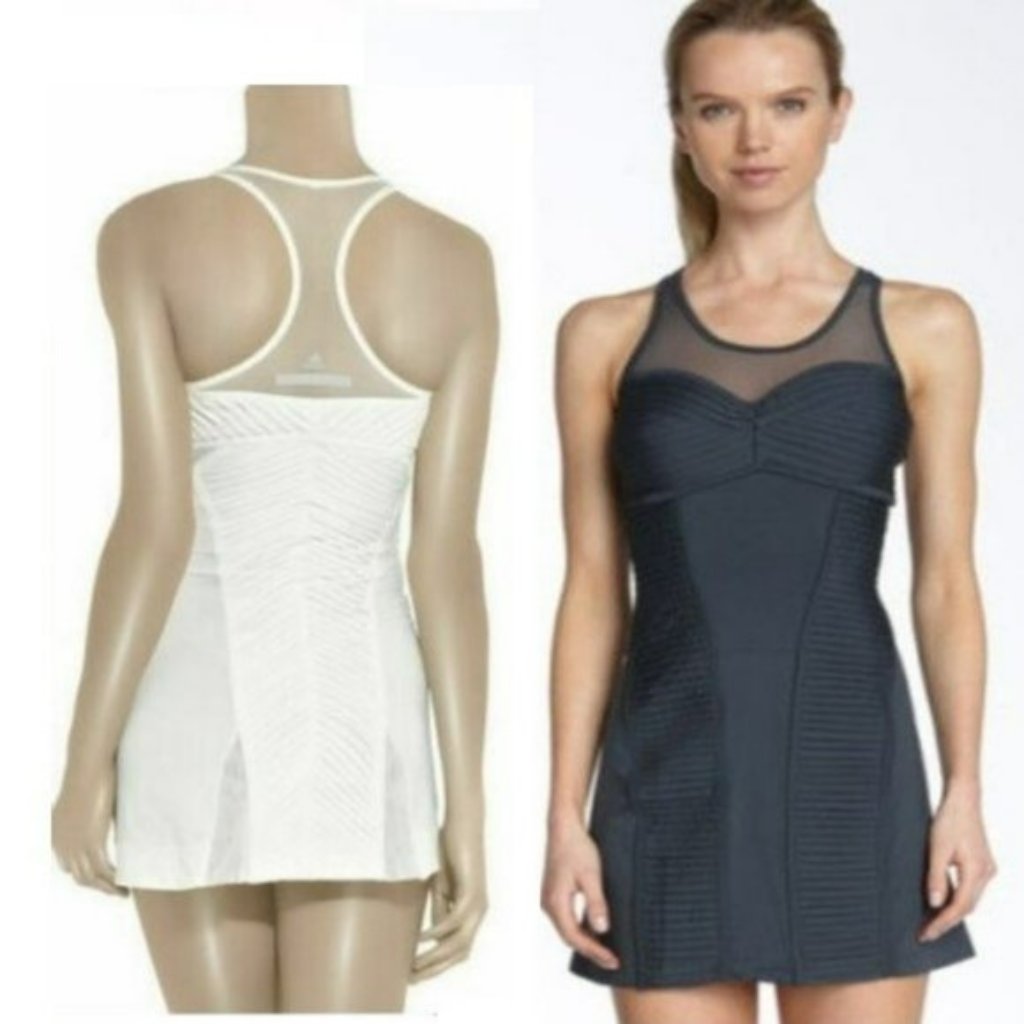 Nwt Rare Beautiful Adidas Stella Mccartney Pleated Tennis Dress Skirt S Small